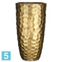 Кашпо IDEALIST Мозаик ваза, золото 31,5-d, 61-h