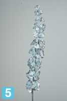 Искусственная ветка новогодняя Молюцеллы серебряная 81h см в #REGION_NAME_DECLINE_PP#