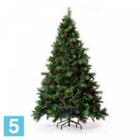 Искусственная елка Royal Christmas с шишками Phoenix, ПВХ + Леска, 240-h