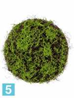 Трава искусственный Мох Зеленый Матовый d-50 см в Москве