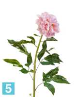 Искусственный цветок для декора Пион большой бордо в-100, д-15 см TREEZ Collection в #REGION_NAME_DECLINE_PP#