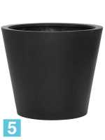 Кашпо Fiberstone bucket m, черное d-58 h-50 см в #REGION_NAME_DECLINE_PP#
