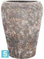 Кашпо Lava coppa relic rust, металлическое d-50 h-68 см в #REGION_NAME_DECLINE_PP#