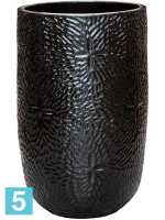 Ваза Marly vase, черная d-47 h-70 см
