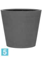 Кашпо Fiberstone bucket l, серое d-70 h-60 см в #REGION_NAME_DECLINE_PP#