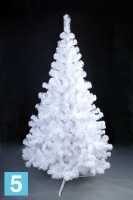 Искусственная елка (Ели PENERI) Кристина белая, ПВХ, 180-h