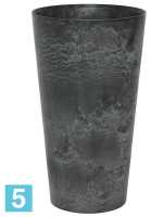 Кашпо Artstone claire vase, черное d-37 h-70 см в #REGION_NAME_DECLINE_PP#