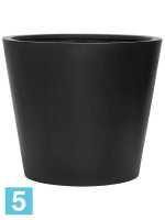 Кашпо Fiberstone bucket l, черное d-70 h-60 см в #REGION_NAME_DECLINE_PP#