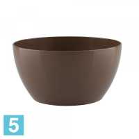 Напольное кашпо Artevasi San Remo Bowl, серо-коричневое 32-d, 13,5-h в #REGION_NAME_DECLINE_PP#