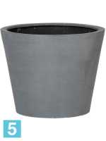 Кашпо Fiberstone bucket s, серое d-50 h-40 см в #REGION_NAME_DECLINE_PP#