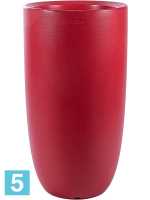 Кашпо Otium amphora, красное d-40 h-75 см