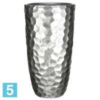 Кашпо IDEALIST Мозаик ваза, серебро 41,5-d, 77-h