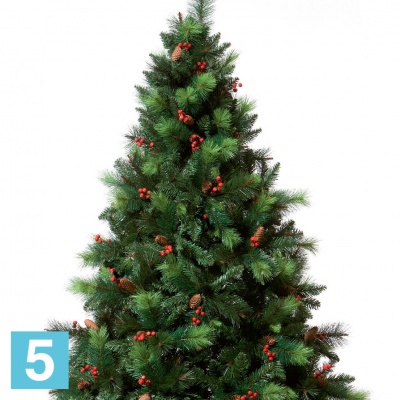 Искусственная елка Royal Christmas с шишками Phoenix, ПВХ + Леска, 240-h в Санкт-Петербурге
