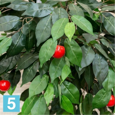 Дерево плодовое Яблоня-мини искусственное Alseed, h-100 см., красная в Санкт-Петербурге