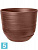 Кашпо Fuente rings, круглое, ржавое, коричневое d-47 h-38 см в #REGION_NAME_DECLINE_PP#