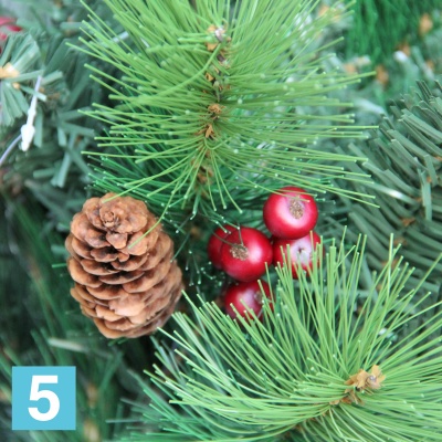 Искусственная елка Royal Christmas с шишками Phoenix, ПВХ + Леска, 150-h в #REGION_NAME_DECLINE_PP#