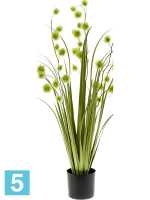 Трава с зелёными цветами искусственная w-20 h-92 см в #REGION_NAME_DECLINE_PP#