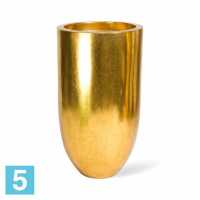 Высокое кашпо Fleur ami Pandora 50-d, 90-h, золотое в #REGION_NAME_DECLINE_PP#