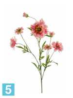 Искусственный цветок для декора Гелениум ветка 85h розовый в #REGION_NAME_DECLINE_PP#