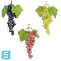 Виноград искусственный, l-25 см., черный/зеленый/красный в #REGION_NAME_DECLINE_PP#
