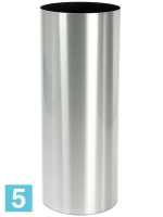 Кашпо Alure pilaro aluminium brushed lacquered d-30 h-90 см в #REGION_NAME_DECLINE_PP#